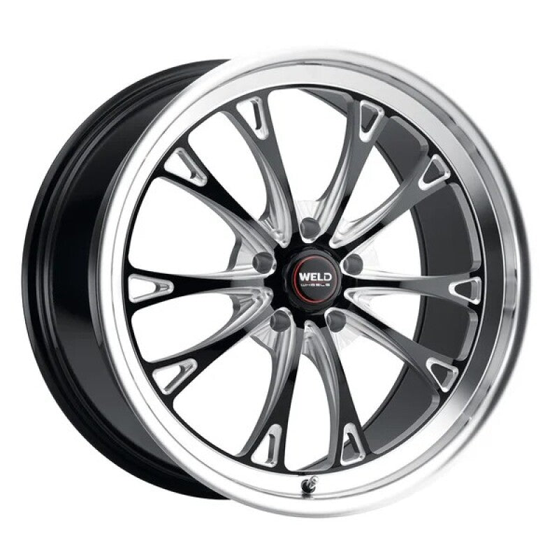 Weld S113 20X9 Belmont 5X114.3 ET29 BS6.1 Gloss Black MIL Dia 72.56