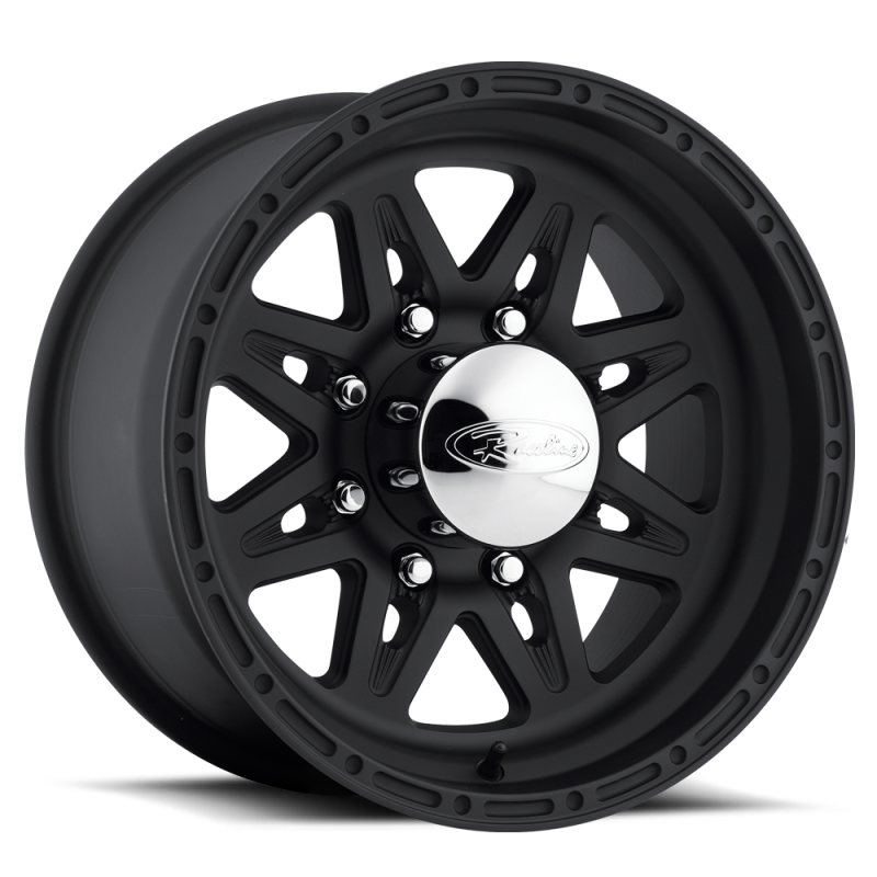 Raceline 891 Renegade 17x9in / 6x139.7 BP / 0mm Offset / 107.95mm Bore - Satin Black Wheel