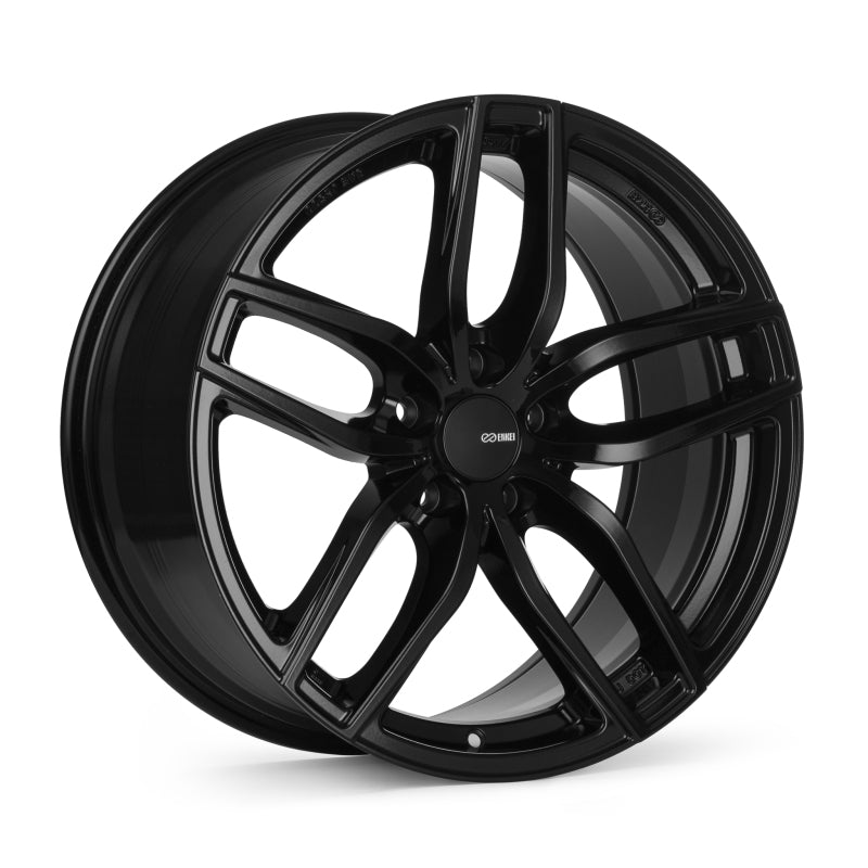 Enkei Tune 20x9 / 5x120 BP / ET40 / 72.6mm Bore - Gloss Black Wheel