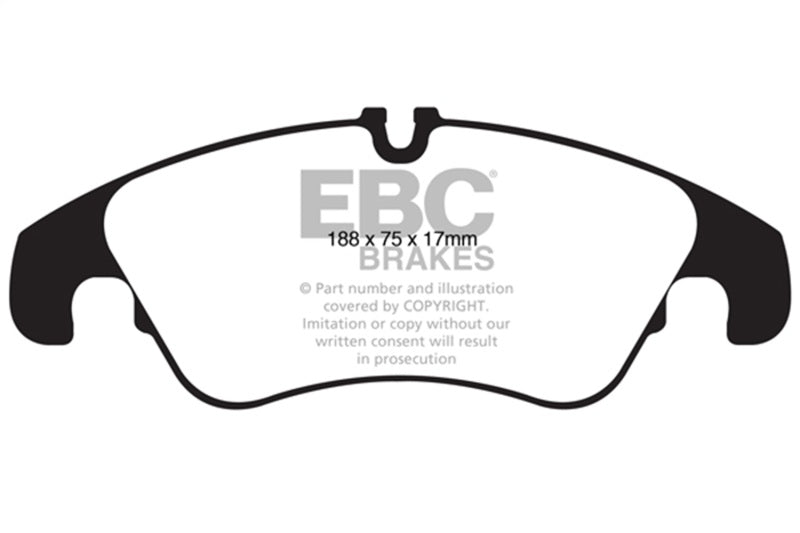 EBC S15 Brake Pad and Rotor Kit