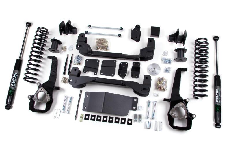 Zone Offroad 2012 Dodge 1500 6/3 in Suspension Lift