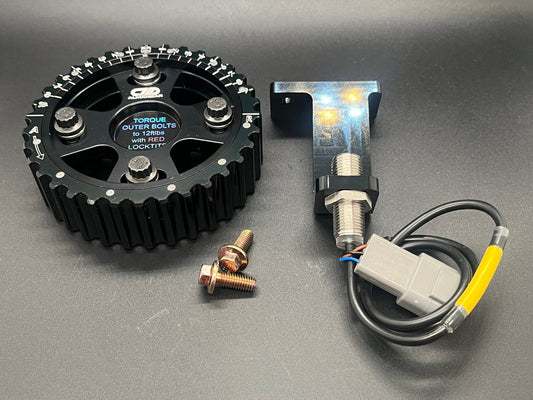 Delacruz Motorsports - VTEC 13 Magnet Cam Trigger Kit Single Gear 6061-T651 Aluminum
