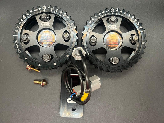 Delacruz Motorsports - Non VTEC 13 Magnet Cam Trigger Kit Two Gear 6061-T651 Aluminum