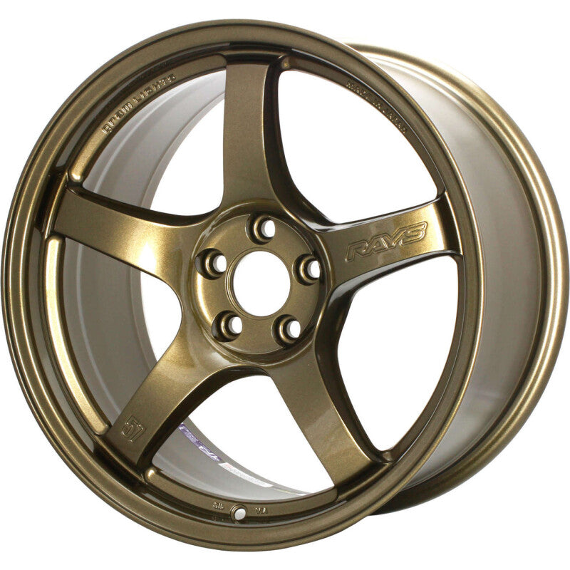 Gram Lights 57CR 19x9.5 +35 5x120 Almite Gold Wheel