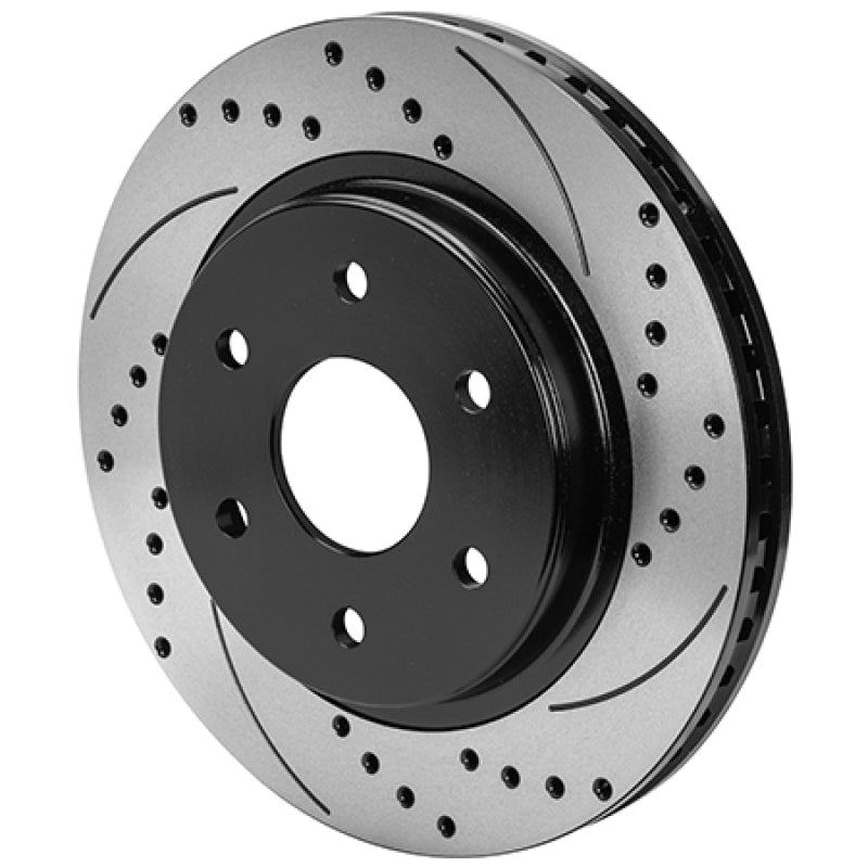 Wilwood 6x5.315 SRP Drilled and Slotted Performance Rotor & Hat L/H - Black