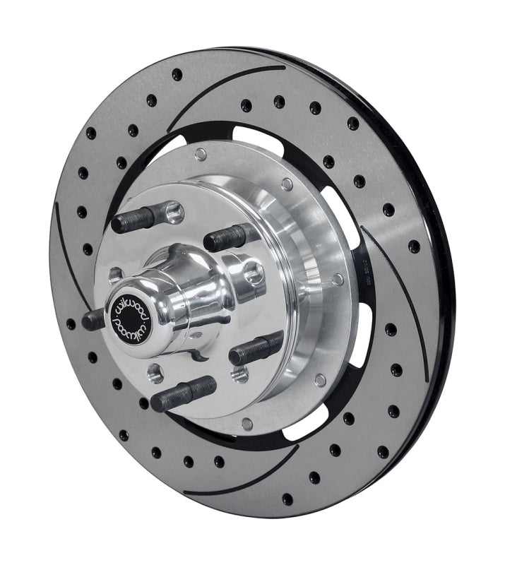 Wilwood kit hub granada 75-80 polish hub 12.19 rotor vented drilled