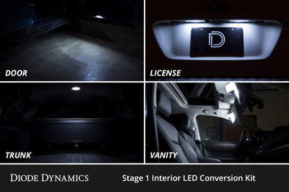 Diode Dynamics 14-19 Toyota Highlander Interior LED Kit Cool White Stage 2