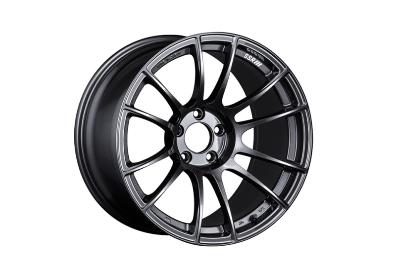 SSR GTX04 17x8 5x100 45mm Offset Dark Gunmetal Wheel