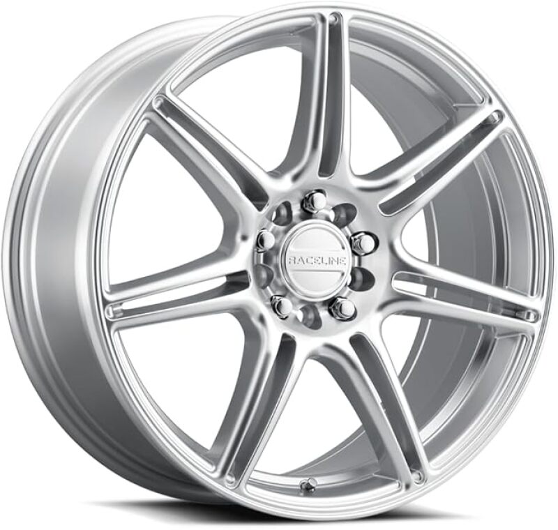 Raceline 148HS Apex 16x7in / 5X110 / 5X115 BP / 40mm Offset / 72.62mm Bore - Hyper Silver