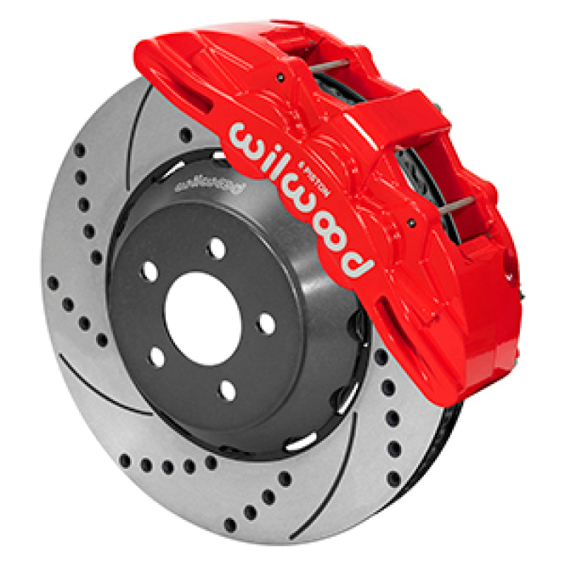 Wilwood 15-23 Mustang Front Kit SX6R Lug Drive