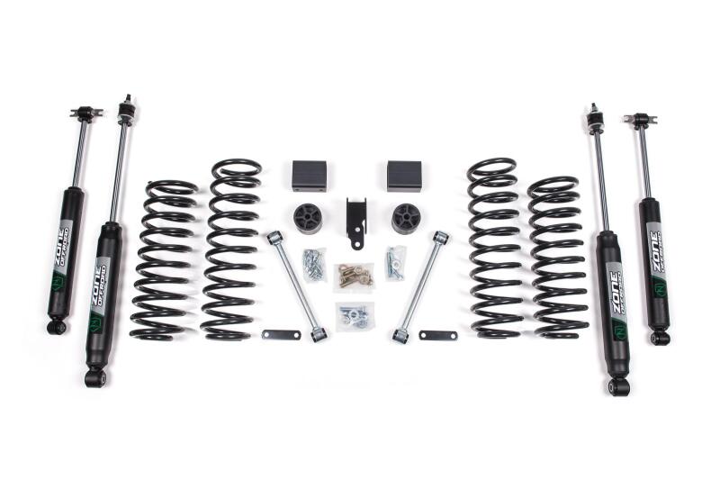 Zone Offroad 12-18 Jeep JK 4dr 3in Suspension Kit