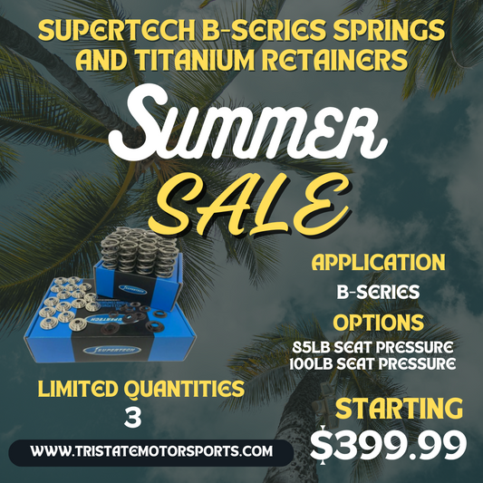 Supertech - B-Series Springs and Titanium Retainers