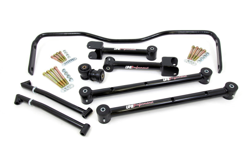 UMI Performance 65-67 GM A-Body Rear Suspension Kit - Black