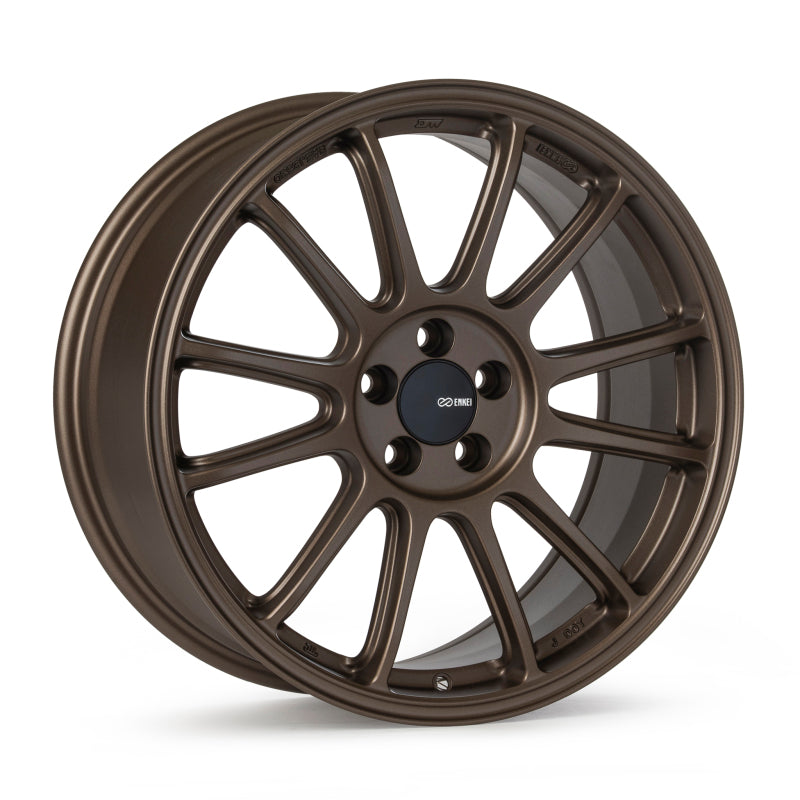 Enkei Vantix 18x8 / 5x112 BP / ET45 / 72.6mm Bore - Matte Bronze Wheel