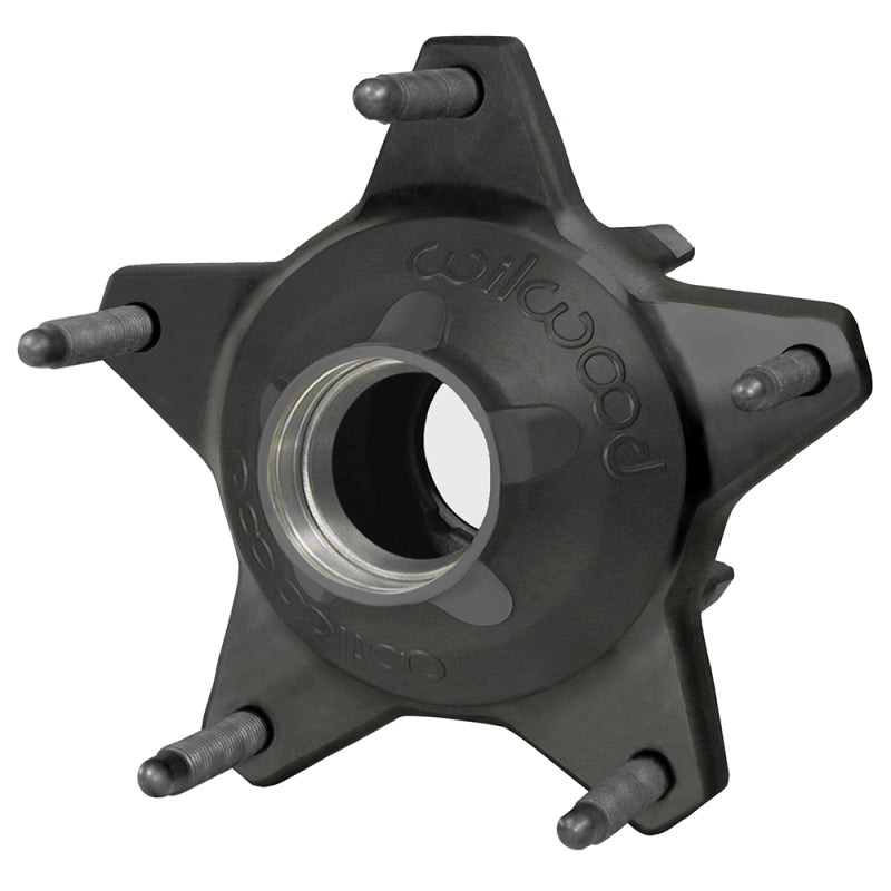 Wilwood hub starlite 55 std front long stud black