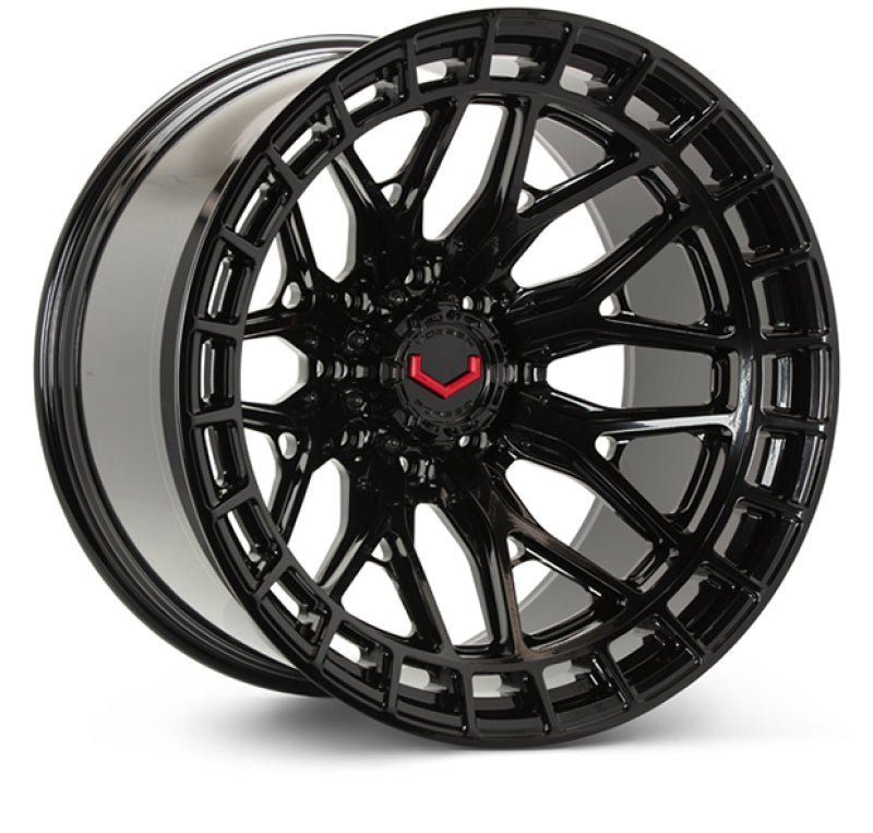 Vossen LCX-02 24x10 - 6x139.7 - ET25 - Deep - 78.1 - Gloss Black Wheel