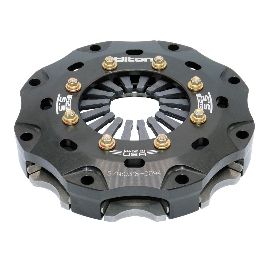 Tilton Racing - CLUTCH, METAL, 5.5", 1 PL, HR, GRAY, STEP