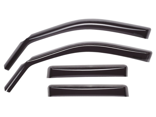 WeatherTech 05-09 Land/Range Rover LR3/Discovery 3 Front and Rear Side Window Deflectors - Drk Smoke