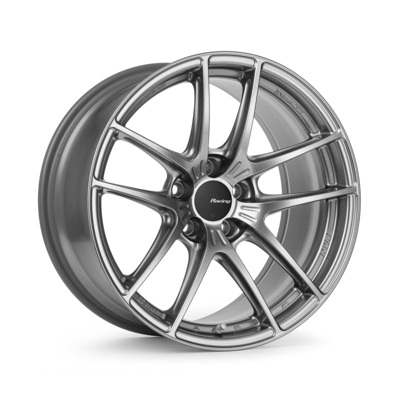Enkei NVR5 18x9.5in / 5x114.3 BP / ET6 / 75mm Bore - Dark Hyper Silver Wheel