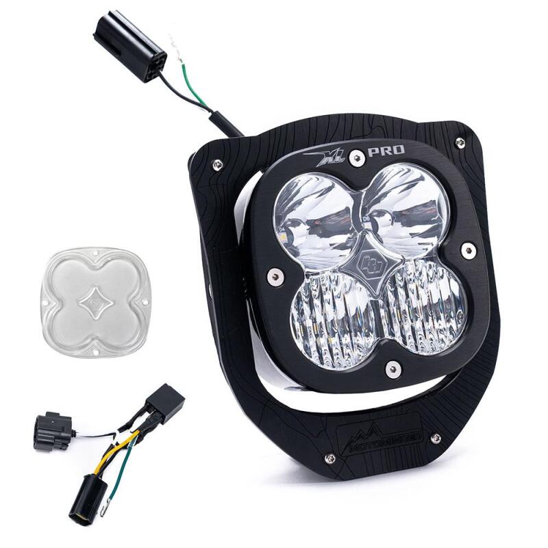 Baja Designs 2024 Husqvarna FE350S/FE350W/FE450 XL Pro (D/C) Headlight Kit w/ Hi-Low Harness