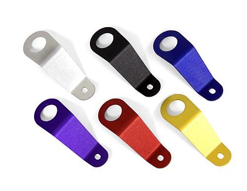 BLOX Radiator Stay Silver - 92-95 Honda Civic