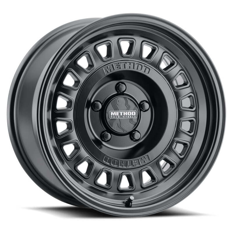 Method MR320 17x8.5 -0mm Offset 5x5 BP 71.50mm Matte Black Wheel