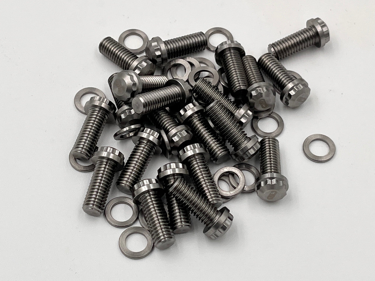 Delacruz Motorsports - M8x1.25 x 20mm Stainless Steel Bolts