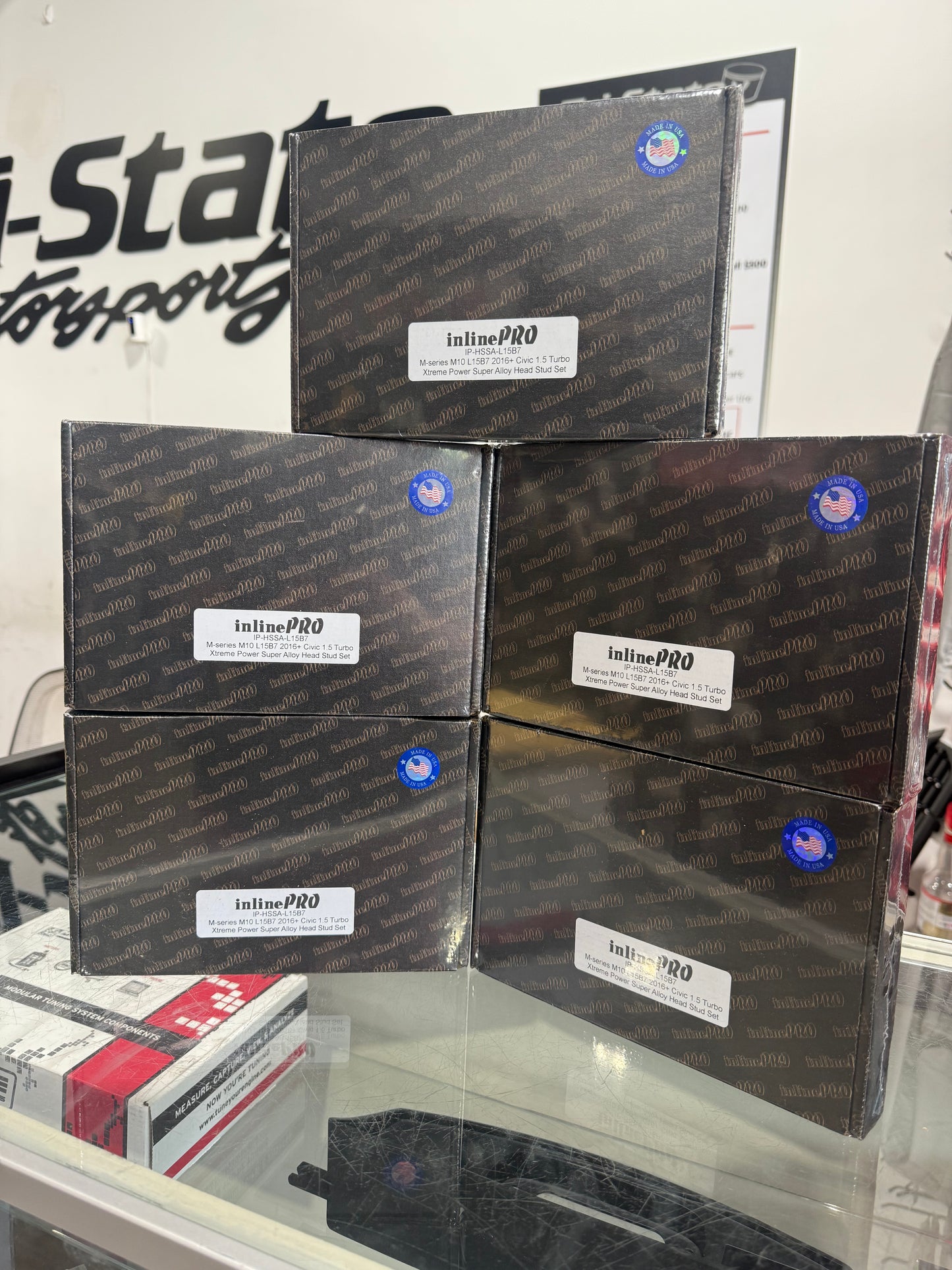 InlinePRO - 2016+ Civic SI 1.5 Turbo L15B7 L15CA M-series M10 Xtreme Power Super Alloy Head Stud Set