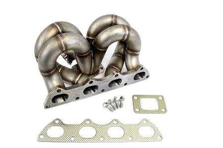 PLM - D-Series T3 Ramhorn Turbo Manifold A/C & P/S Compatible D16