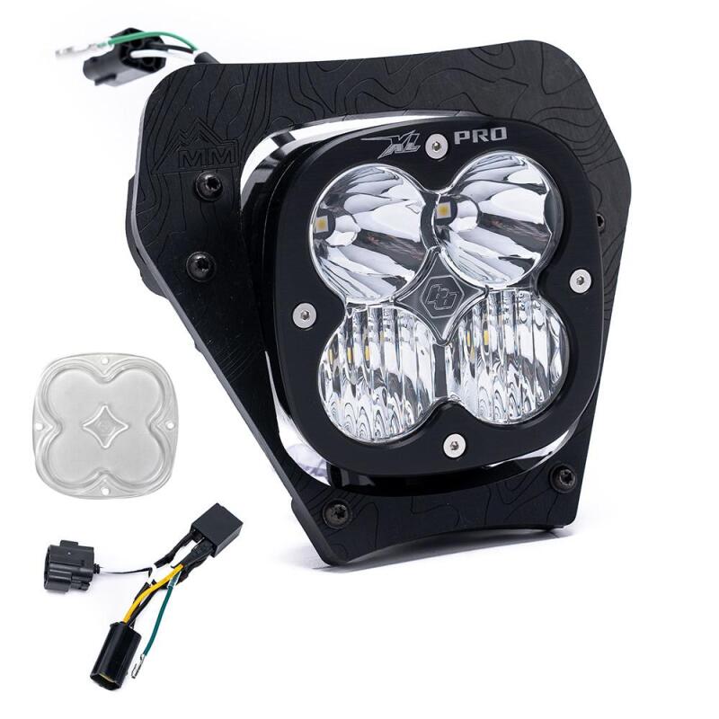 Baja Designs 2024 KTM 150 XC-W/ 300 XC-W/ 350 XW-F XL Pro (D/C) Headlight Kit w/ Hi-Low Harness