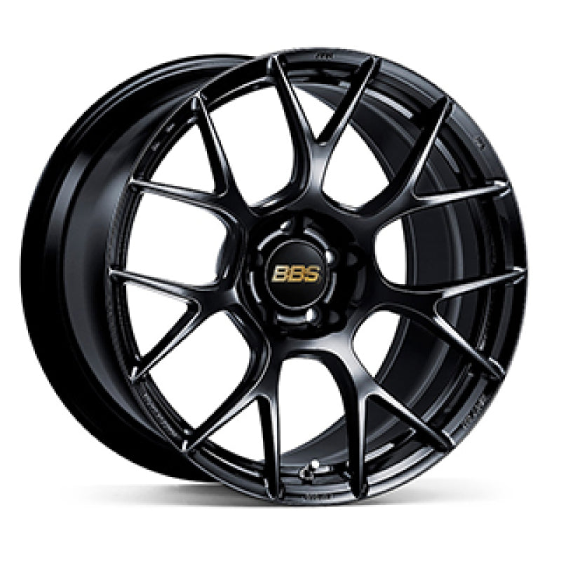 BBS RE-V7 19x10 5x120 ET22 PFS Gloss Black Wheel -82mm PFS/Clip Required