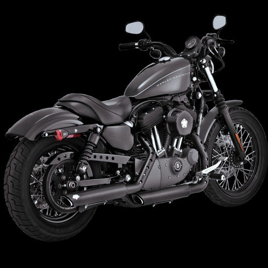 Vance & Hines Harley Davidson 04-13 Sportster Twin Slash 3in Slip-Ons Exhaust