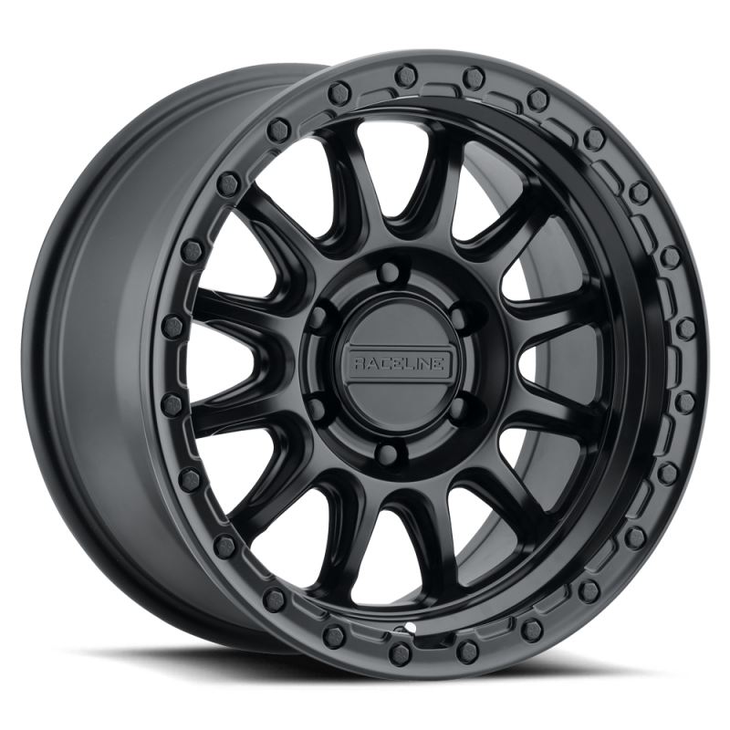 Raceline 960B Alpha 20x9in / 6X135 BP / 18mm Offset / 87.1mm Bore - Satin Black