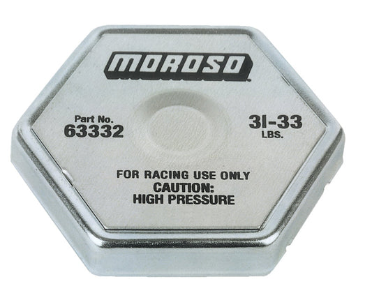 Moroso - Racing Radiator Cap - 31-33lbs