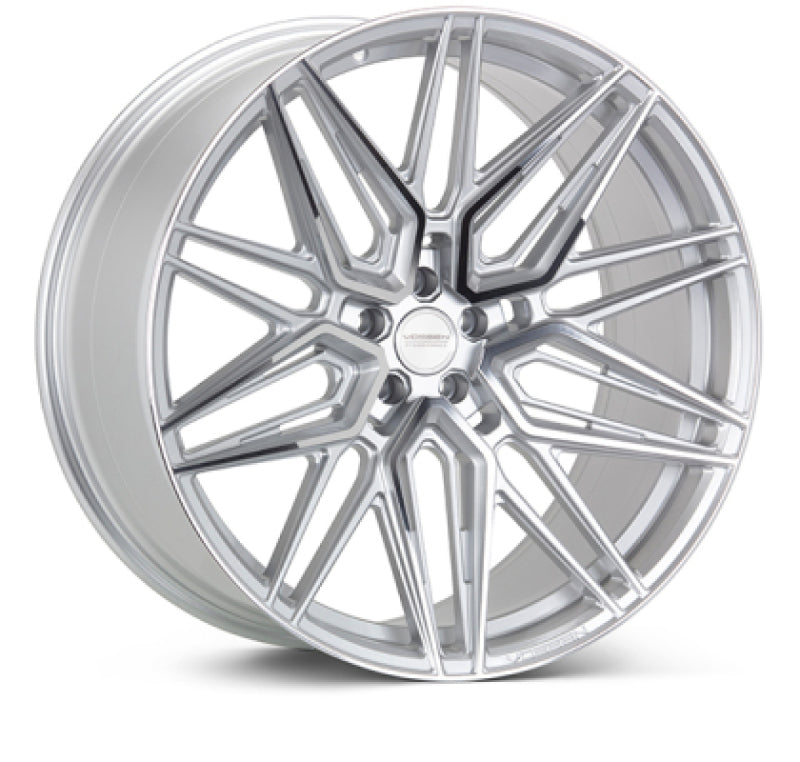 Vossen HF-7 22x10 - 5x120 - ET32 - Deep Face SUV - 72.56 - Silver Polished Wheel