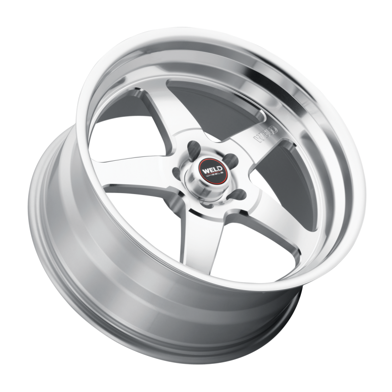 Weld S105 Ventura 20x10.5 / 5x115 BP / 20 Offset / 6.5 BS / 71.5 Bore - Gloss Silver MACH Wheel