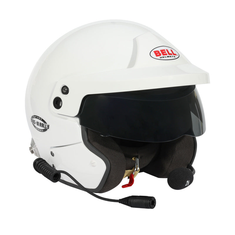 Bell Helmet Mag-10 Rally Sport White (Hans) Sml(57-58) Fia8859-2024