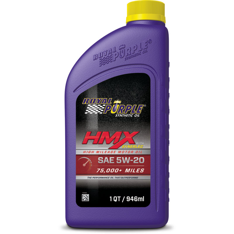 Royal Purple HMX Premium Synthetic High Mileage 5W20 Motor Oil - 1 Quart