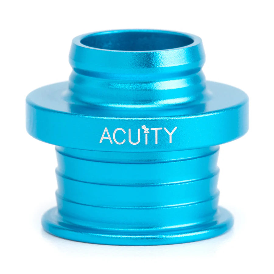 Acuity - Satin Teal Aluminum Shift Boot Collar for POCO Shift Knobs