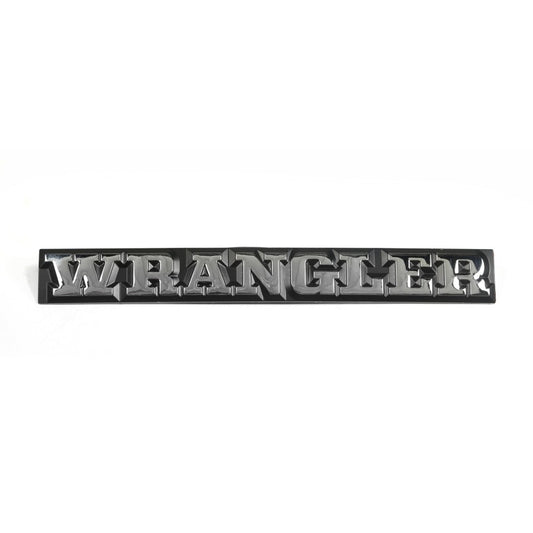 Omix Wrangler Emblem 87-91 Jeep Wrangler