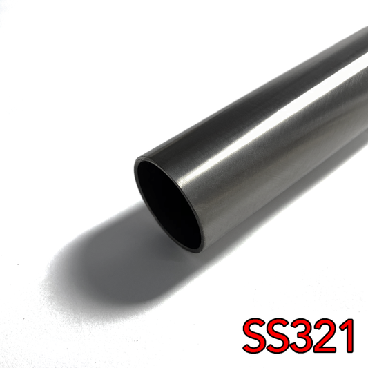 Stainless Bros 4in SS321 Straight Tube - 16GA/.065in Wall - 48in Length