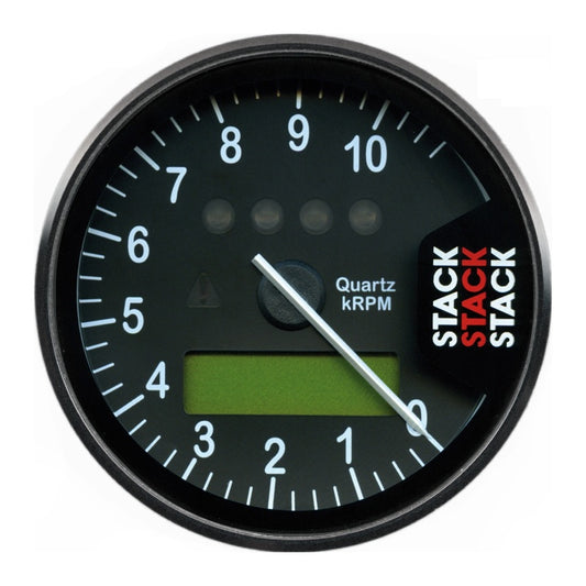 Autometer Stack Display Tachometer 0-10.75K RPM - Black