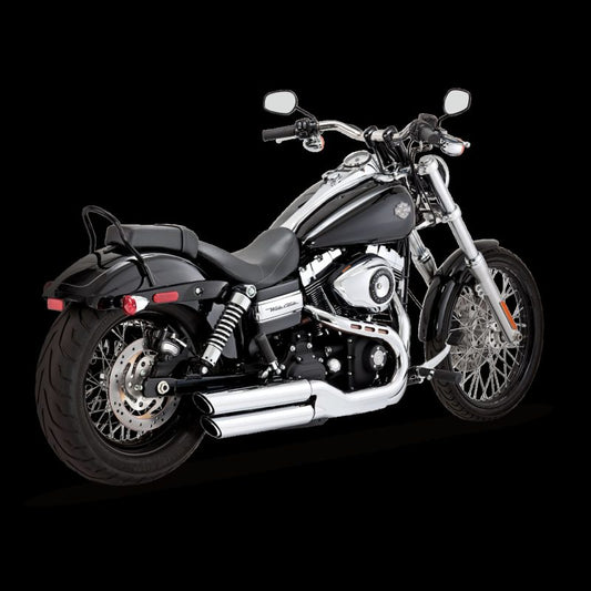 Vance & Hines HD Dyna Fatbob/Wide 08-16 3In Sli Slip-On Exhaust