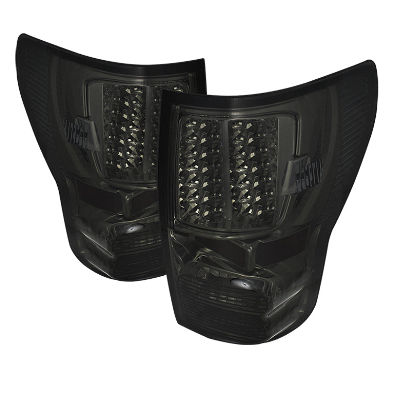 xTune Toyota Tundra 07-13 LED Tail Lights Smoke ALT-JH-TTU07-LED-SM