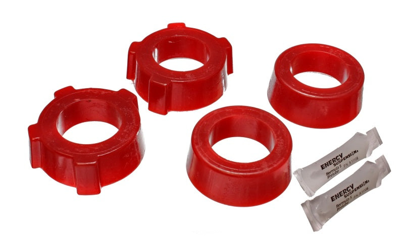 Energy Suspension 69-78 Volkswagen (Air Cooled) Red Rear Spring Plate Bushing Set