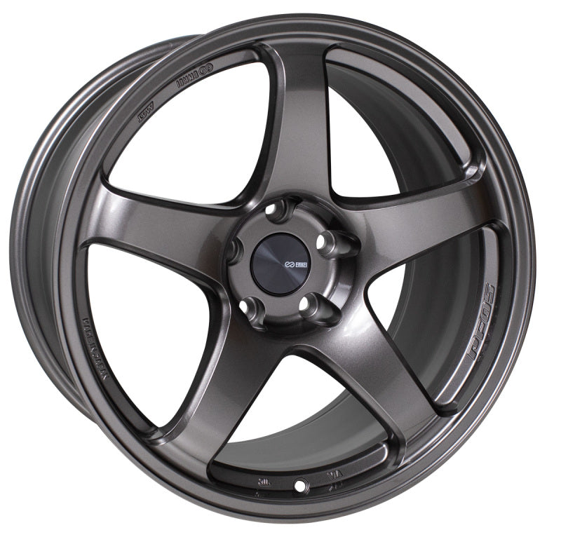 Enkei PF05 18x9 28mm Offset 5x114.3 75mm Bore Dark Sliver (S/O No Cancellation)