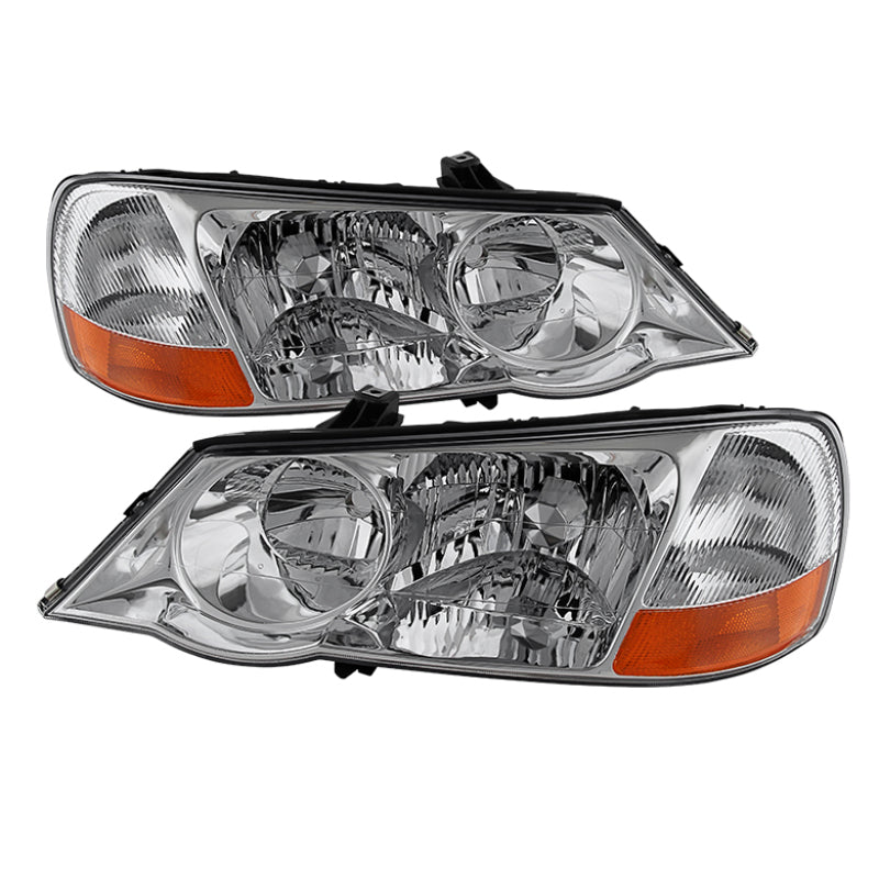xTune Acura Tl 2002-2003 Hid Model Only OEM Style Headlights Chrome HD-JH-ATL02-HID-C