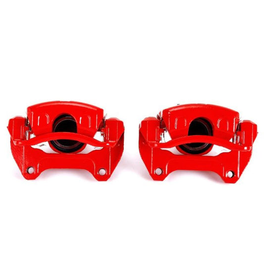 Power Stop 2016 Buick Cascada Front Red Calipers w/Brackets - Pair