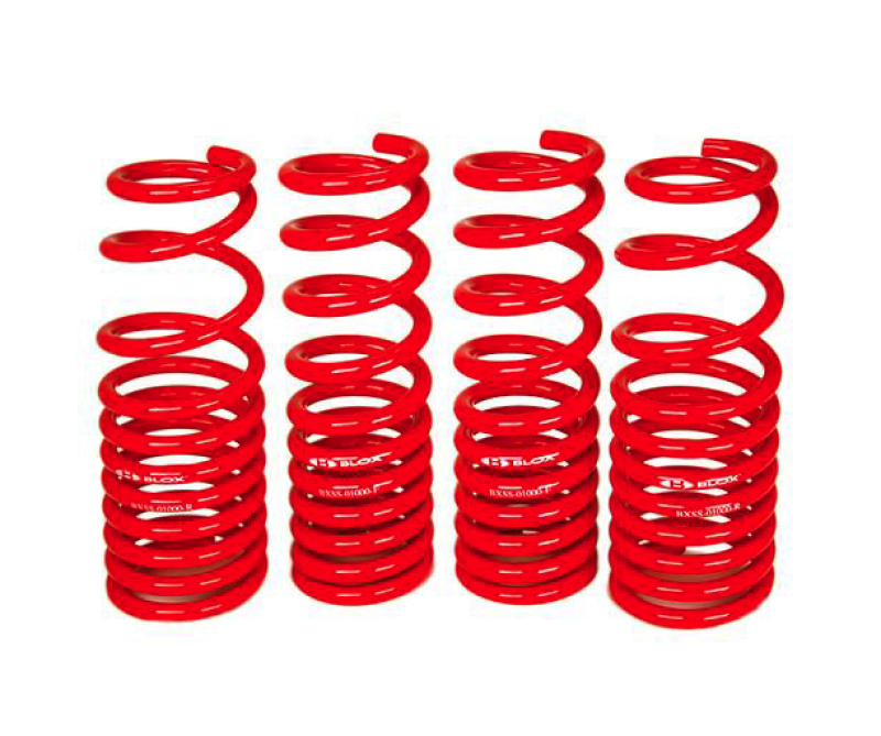 BLOX Racing Lowering Springs 16-21 Honda Civic Coupe/Sedan Base/Si (Excl. Type-R)