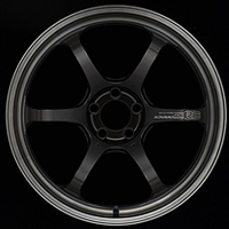 Advan R6 20x10.5 +34mm 5x120 Machining and Black Coating Graphite Wheel